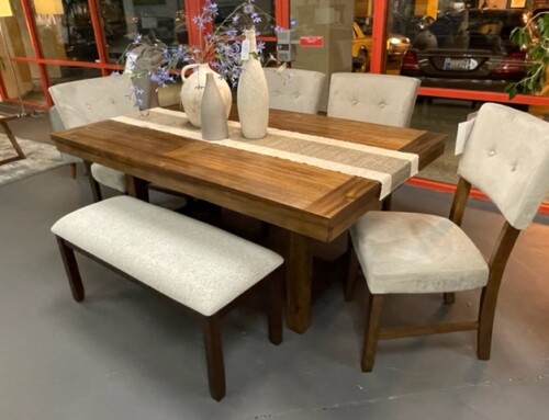 Dining Table with 4 Chairs $999