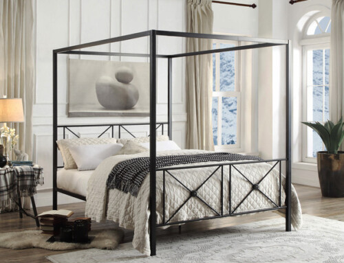 Iron Canopy Bed