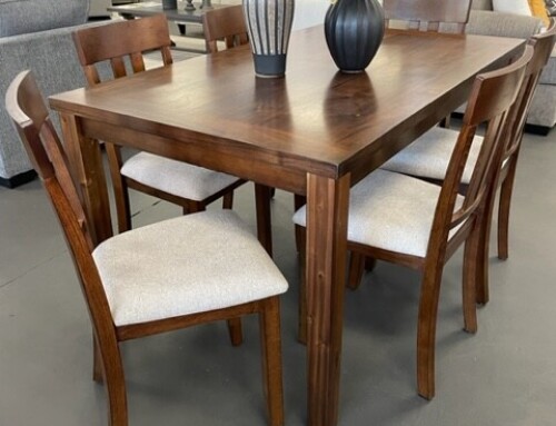 Dining Table with 6 Chairs $599