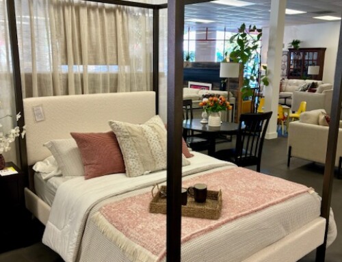 $459 Queen Canopy Bed