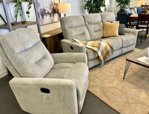 $749 Reclining Sofa / $349 Rocking Reclining Chair